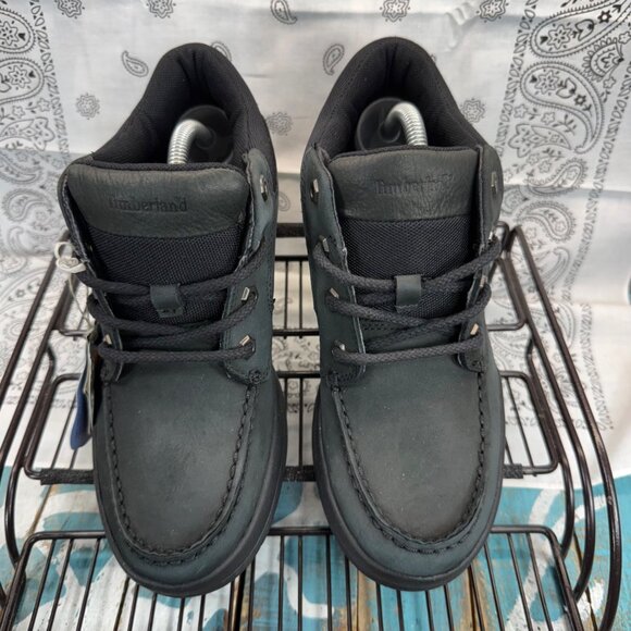 NEW Timberland Earthkeepers Trekker Moc Toe Black Oxford Mens sz 6 /Womans 7.5 main image 8